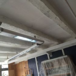 R�novation de poutre en aspect vieilli