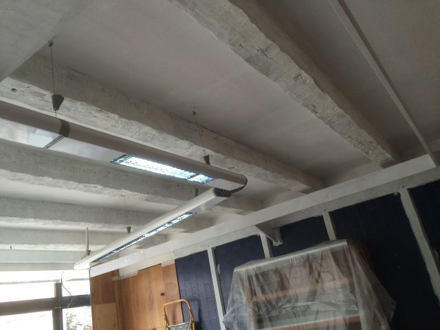 R�novation de poutre en aspect vieilli